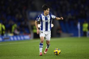 夺得生涯首冠，久保建英赛后：希望这样好的运势能延续到日本队_高清直播